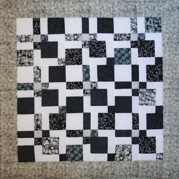 A Scrap lap quilt