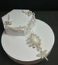 Moonstone Dragonfly handmade wire wrapped and seed bead necklace with Moonstone  - Image 2
