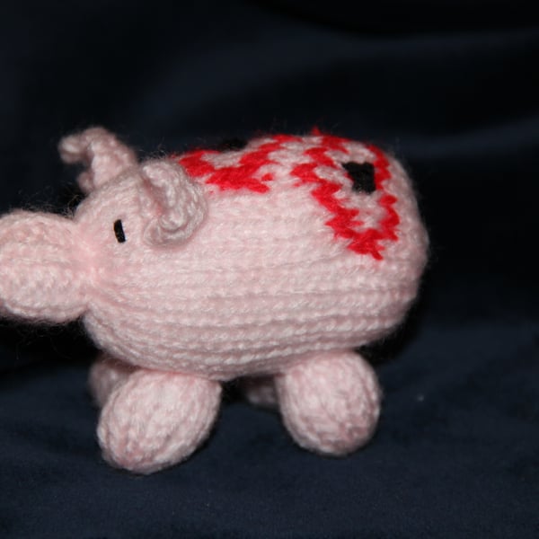 Scandi-hearts Piggy