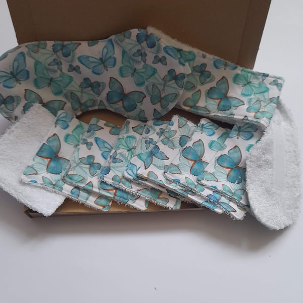 Blue Butterfly Design Self Care Gift Box 