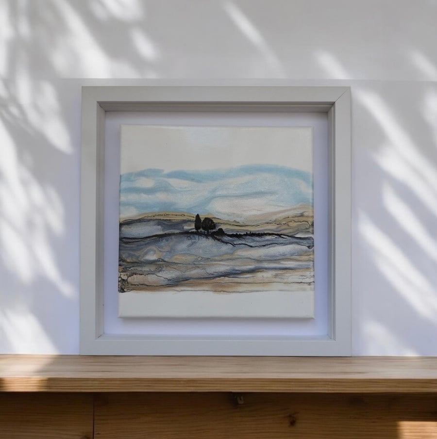 Northumberland hills - Mystic winter blues 