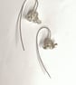 Hyacinth ear rings hand made from Sterling Silver - Image 2