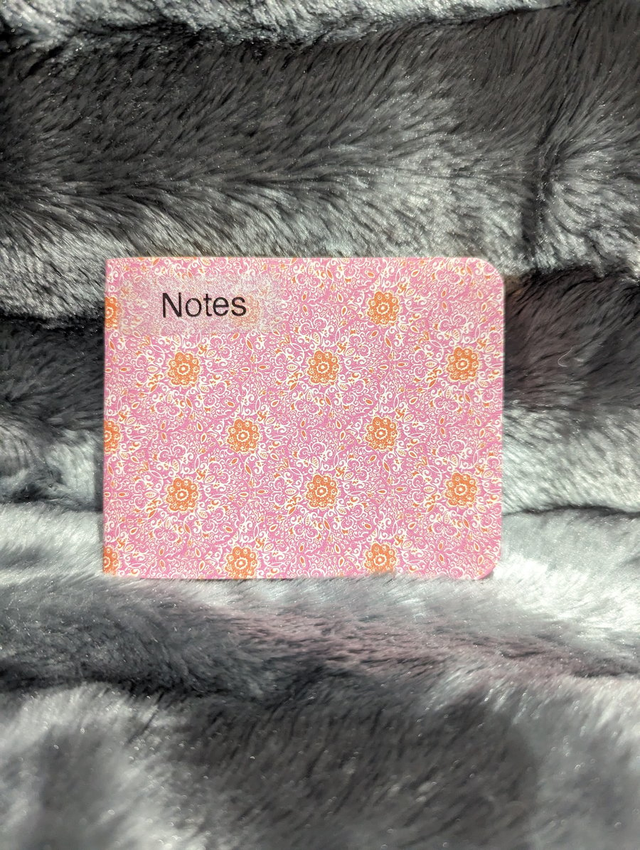 Teeny Notebook for purse or diary