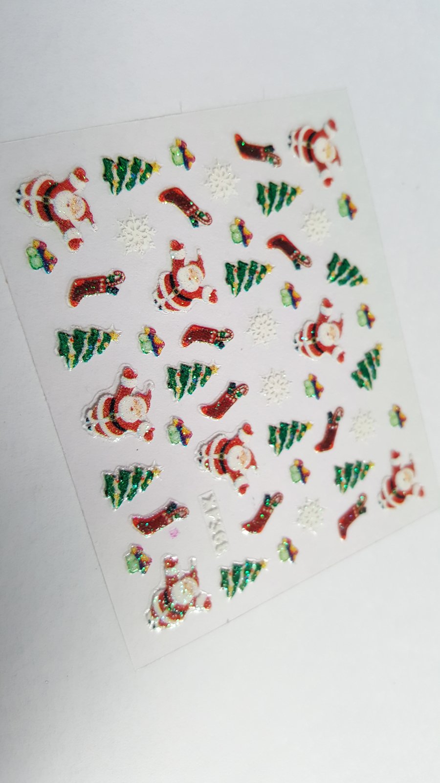 1 x Nail Art Sticker Sheet - 63mm x 52mm - 1
