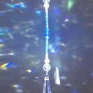 Suncatcher pointy prism window decoration handmade sparkly