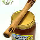 English Beech Honey Dipper - SKU- HD03