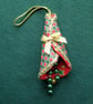 stitched textile hanging decorations - Image 1