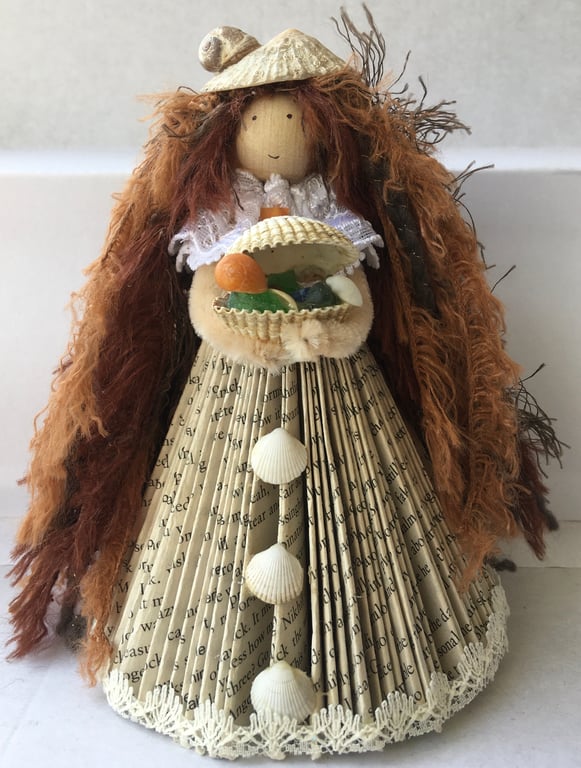 Fairy Doll Folded Book Art Decoration 