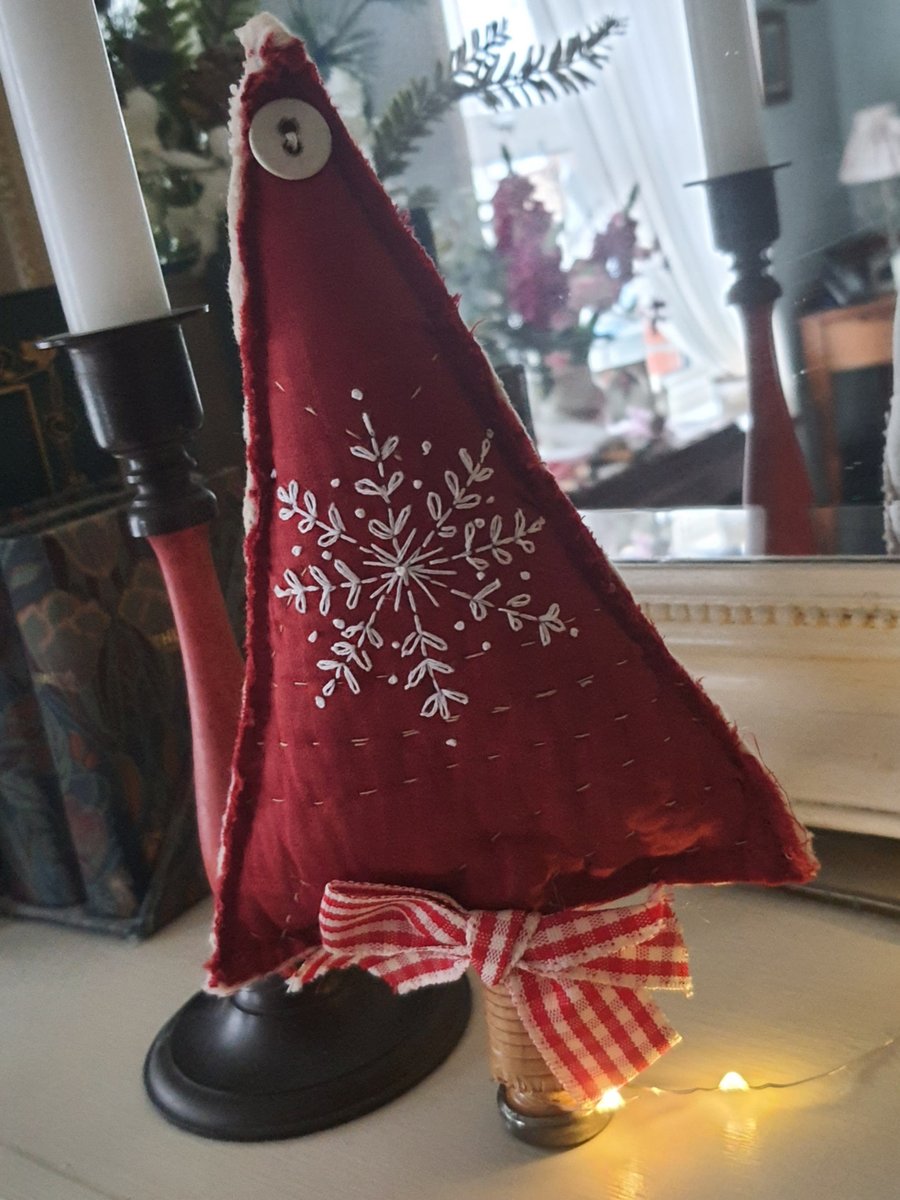 Vintage quilt bobbin tree