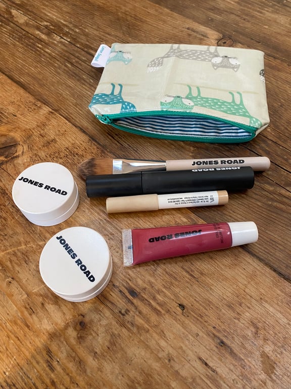 Oil Cloth Make Up Bag (769)