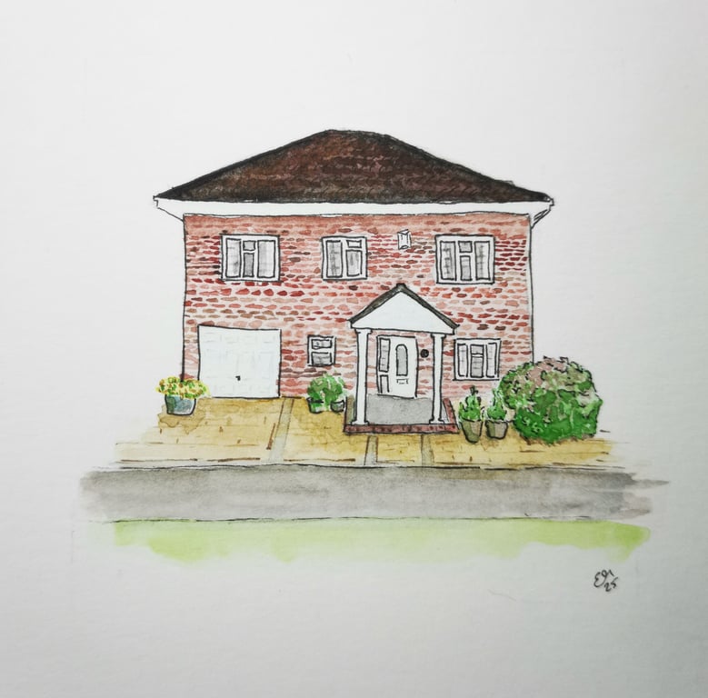 Miniature House Portrait