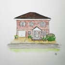 Miniature House Portrait