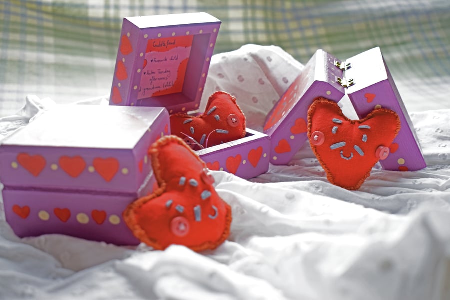 Hand-Sewn Desk Friend - Lord Heart