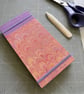 HANDMADE SLIMLINE MARBLED WATERCOLOUR SKETCHBOOK - Image 2