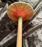 Drop spindle handturned in wood - Image 3