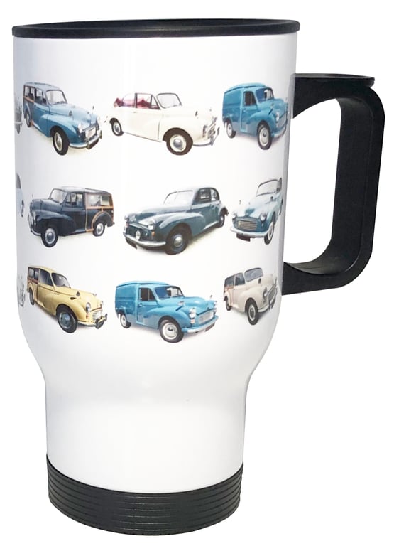 Morris Minor Classic Cars - 14fl oz Stainless Steel Travel Mug