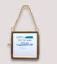 Tiny Hanging Framed Painting - Image 3