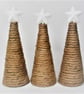 Christmas Cone Trees Decorations for mantlepiece, festive table - Image 2
