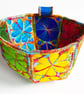Teacup and Saucer Textile Art Free Machine Embroidery  - Image 6