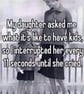 Having A Daughter blank greeting card - Image 2