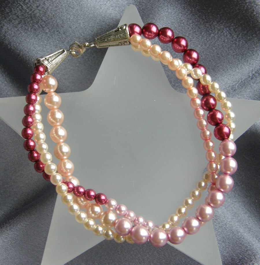 Swarovski Pearl bracelet.