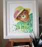 Bonny Bear. Original painting - Image 2