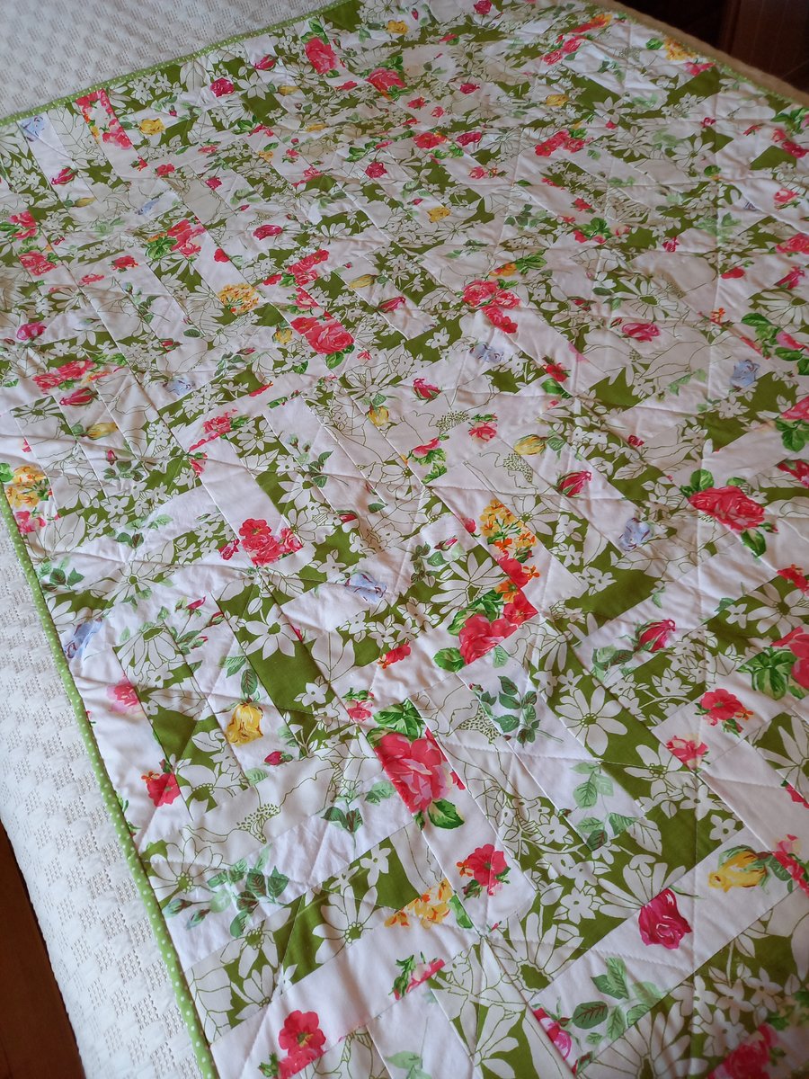 Country Cottage patchwork quilt
