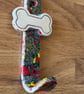 Handmade ceramic Dog hook  - Image 4