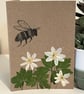 Pack of 4 Handmade Real Pressed Flower Greeting Cards  - Image 2