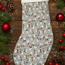 Stocking Hung and ready for Christmas, waiting for Santa.