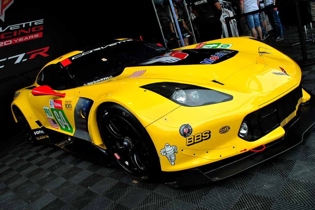 Chevrolet Corvette C7.R no64 Sports Car Photograph Print