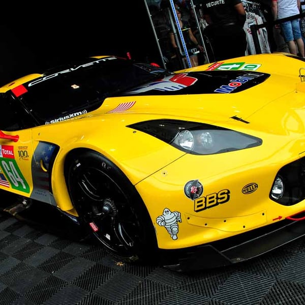 Chevrolet Corvette C7.R no64 Sports Car Photograph Print