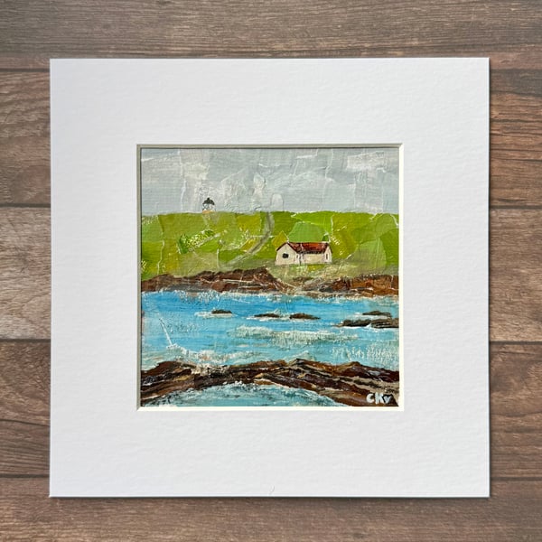 Brough of Birsay Collage, Original Art