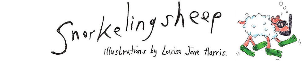 snorkelingsheep