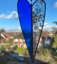 Stained Glass Long Heart Suncatcher Decoration  - Image 6