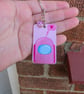 Handmade Pink Character Keyring