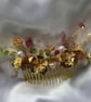 Cordelia - Natural Gemstone Jewelled Comb 