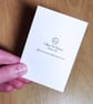 Small Minimalist Tree Notelets - Pack of 4 Blank Note Cards, A7 - Image 4