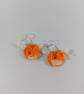 Highland cow earrings, crochet gift for women girls, Scottish present jewellery  - Image 9