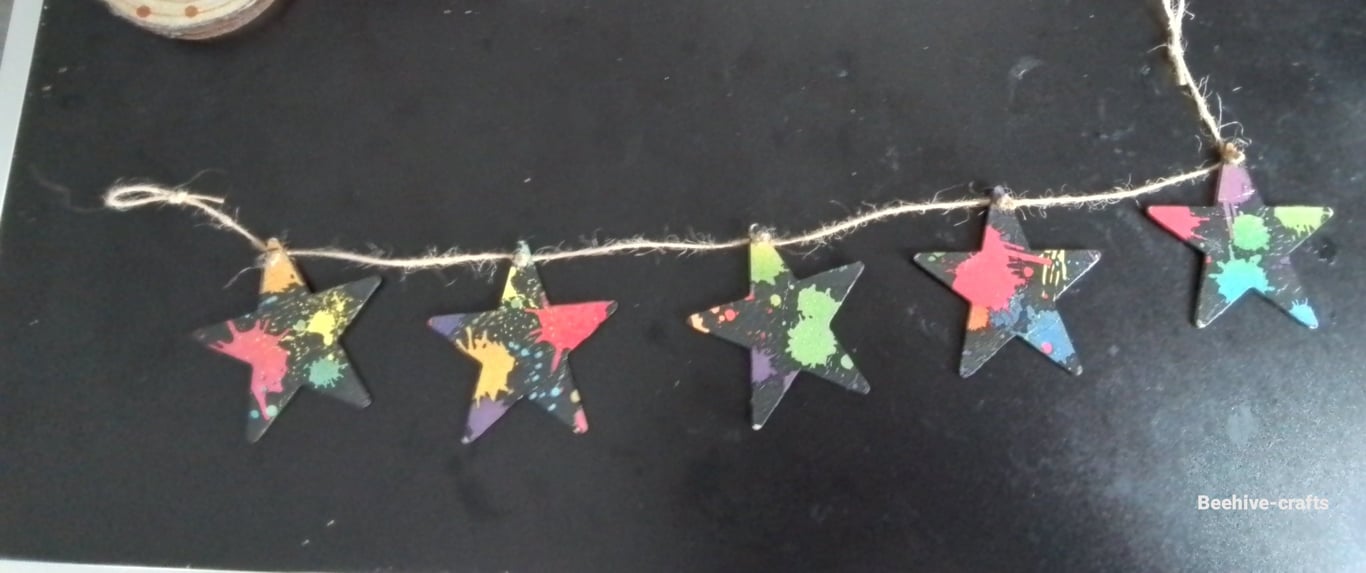Stars bunting small
