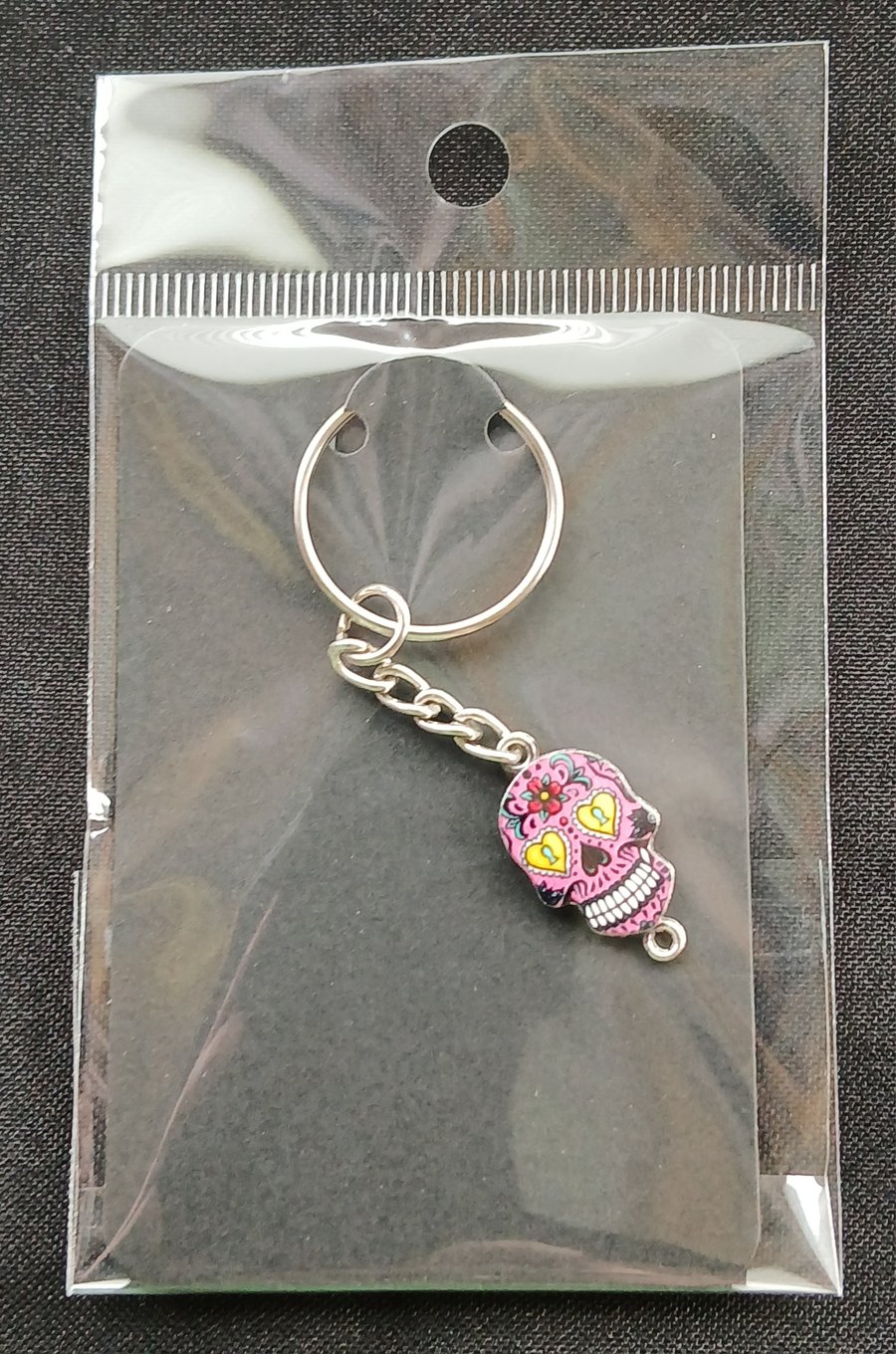 Skull keyring 