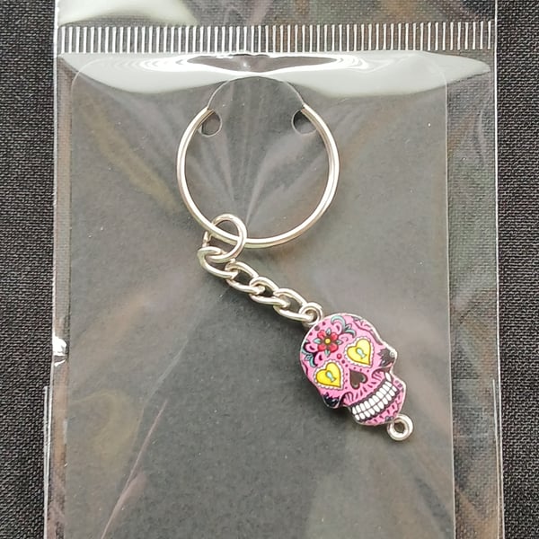 Skull keyring 
