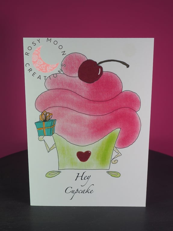 Hey Cupcake, Blank Card