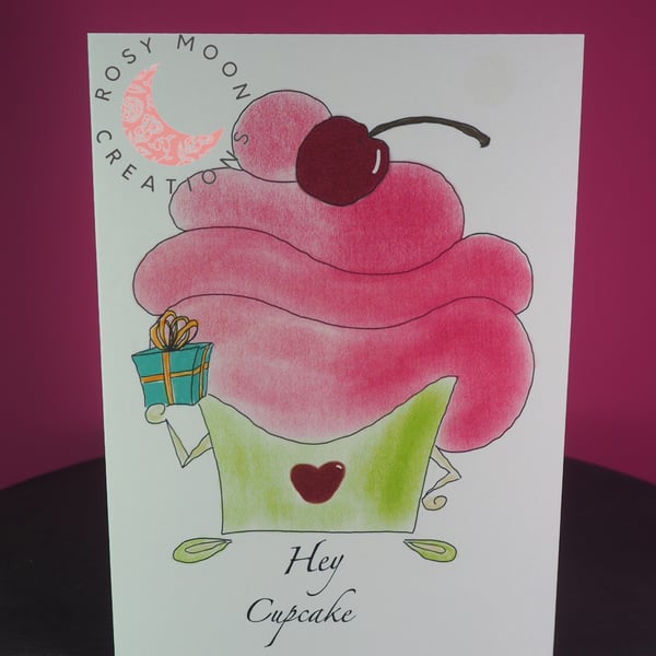 Hey Cupcake, Blank Card