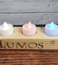 Tea Light Candle Holder - Christmas Wood Candle - Image 8