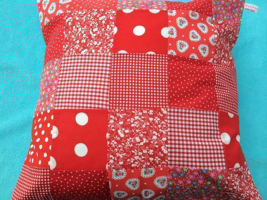 Patchwork cushion,pillow cover,decorative cover... Folksy