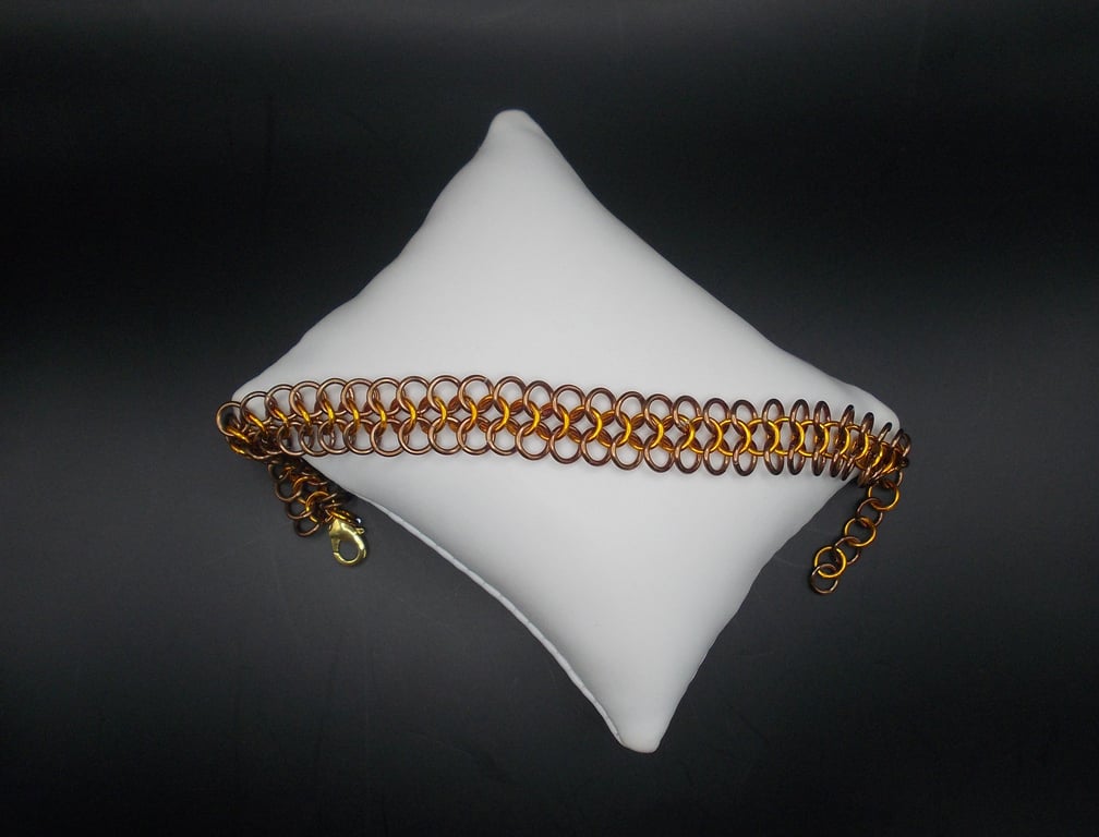 Chocolate orange bracelet