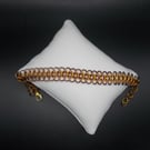 Chocolate orange bracelet