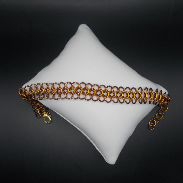 Chocolate orange bracelet