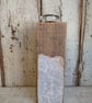 Rustic Wooden Tealight Holder, Botanical Butterfly Candle Holder - Image 3